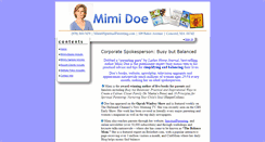 Desktop Screenshot of mimidoe.presskit247.com