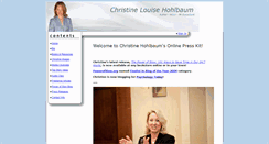 Desktop Screenshot of christine.presskit247.com