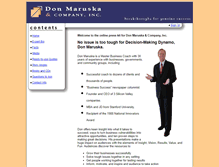 Tablet Screenshot of donmaruska.presskit247.com