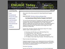 Tablet Screenshot of engagetoday.presskit247.com